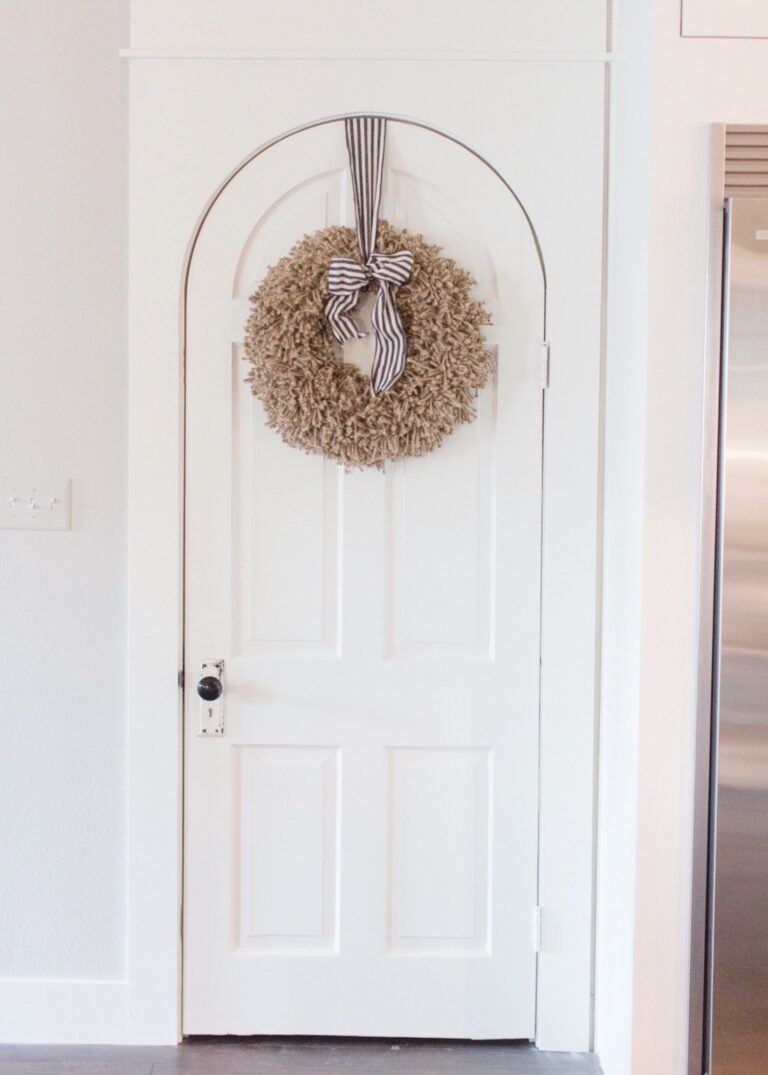 Arched  Pantry Door