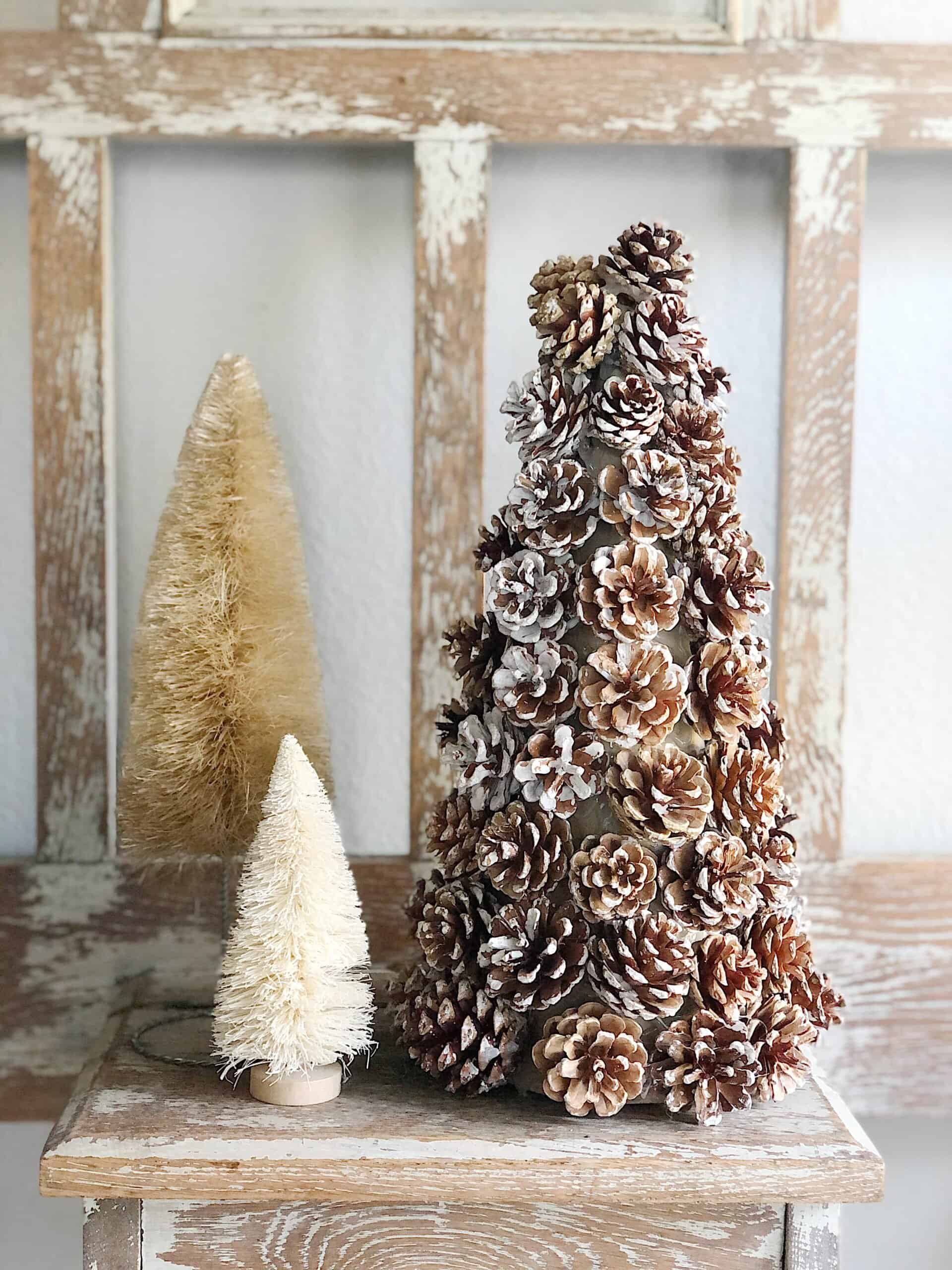 Christmas Tree Cones • Mabey She Made It