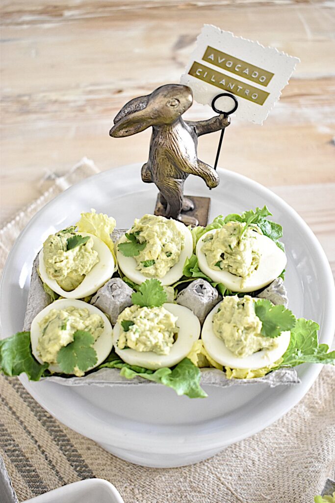 avocado deviled eggs