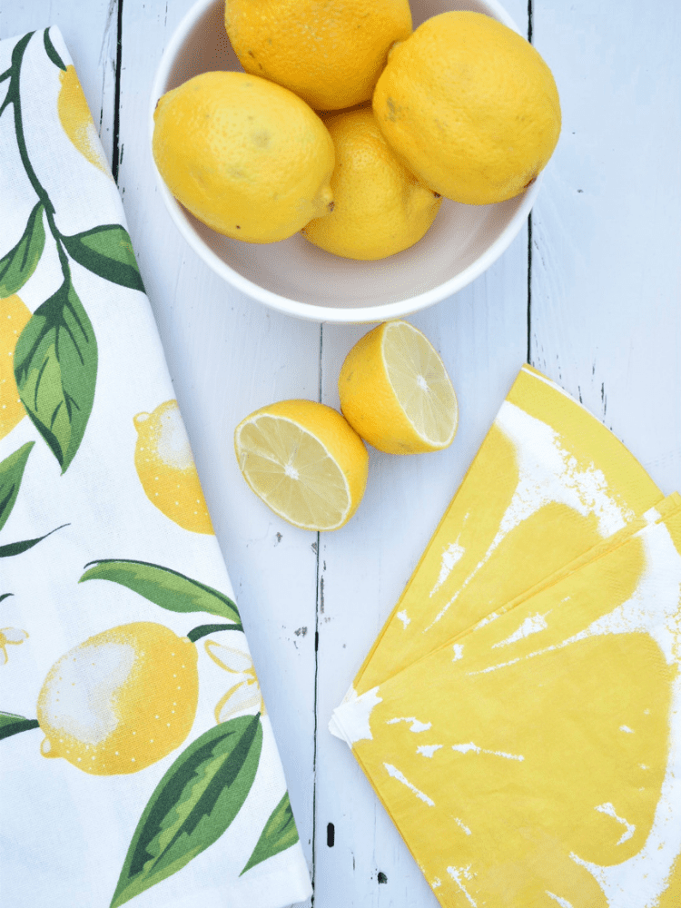 Lemon Kitchen Towels, Cute Kitchen Towels, Summer Kitchen Towels, BBQ Decor