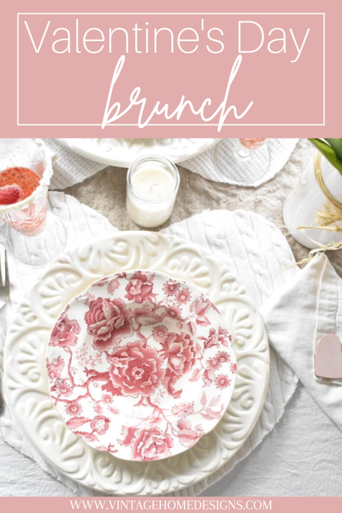 Decorating Ideas for a Galentine's Day Brunch - Plaids and Poppies