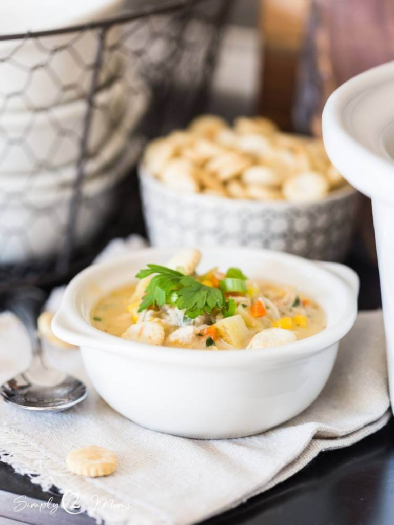 chicken and corn chowder