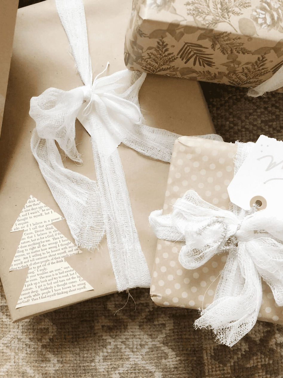 Creative Kraft Paper Ideas for Unique Baby Shower Gift Wrapping