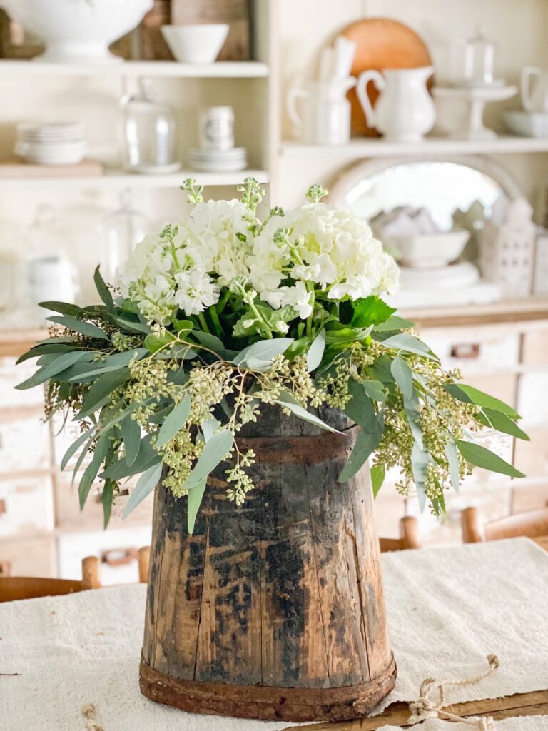 fresh flower spring arrangement