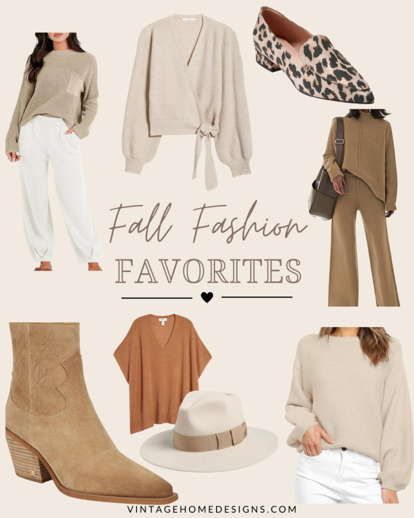 Fall Fashion Favorites