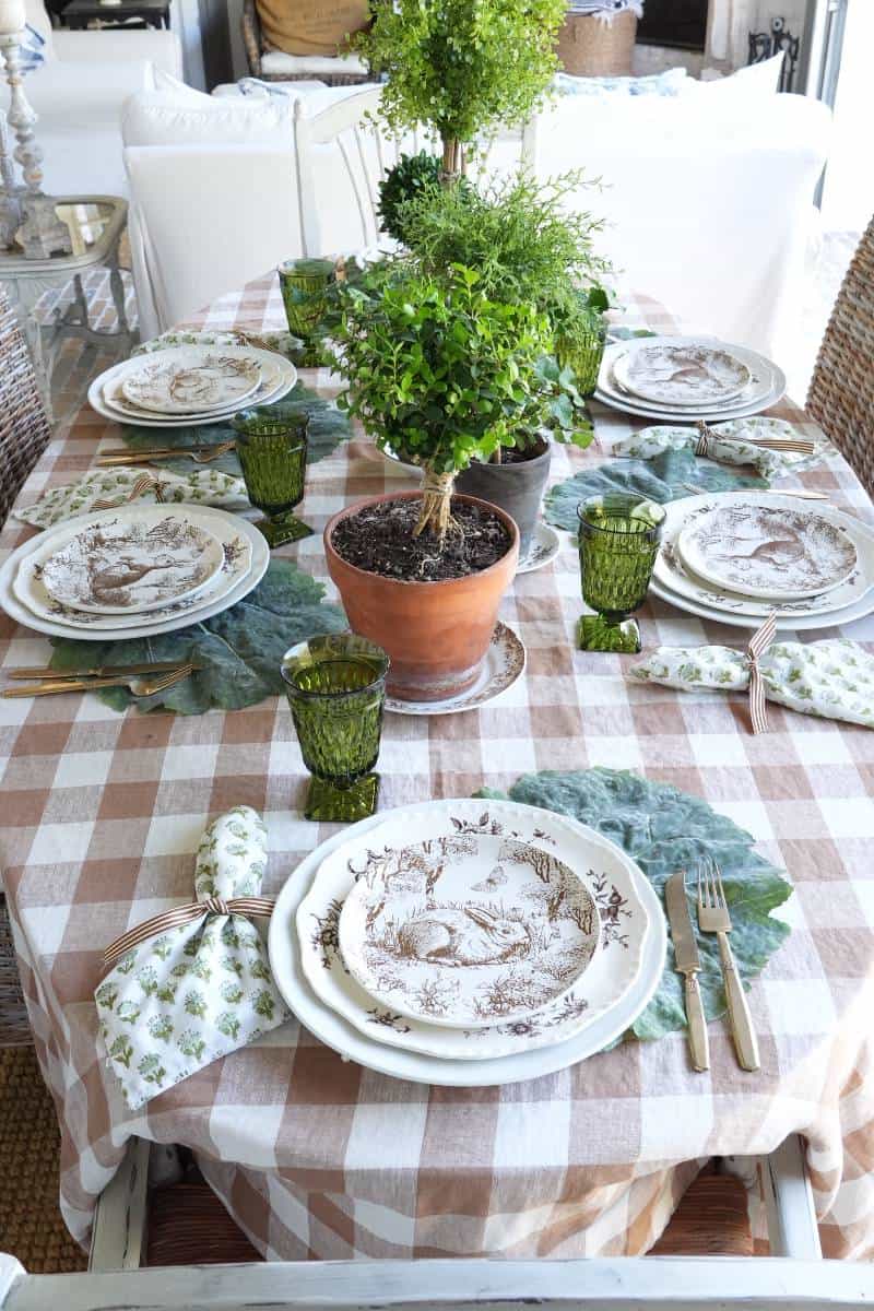 Table Topiaries Vintage Home Designs