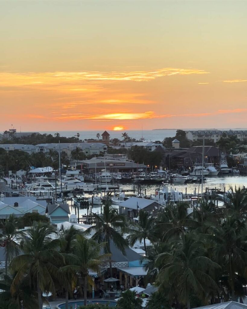 sunset in Key West Florida