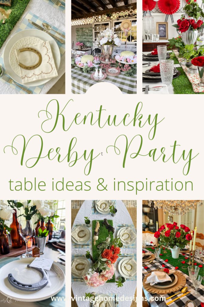 6 table setting ideas for a Kentucky Derby Party