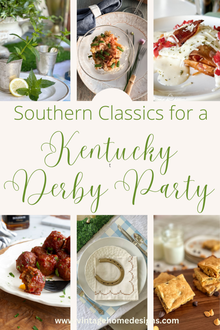 Southern Classic Recipes for a Winning Kentucky Derby Party